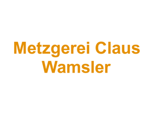 Metzgerei Claus Wamsler Logo