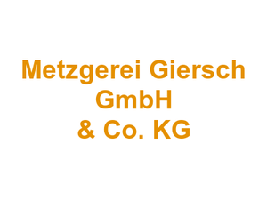 Metzgerei Giersch GmbH & Co. KG Logo