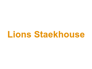 Lions Staekhouse Logo