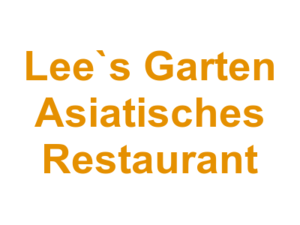 Lee`s Garten Asiatisches Restaurant Logo