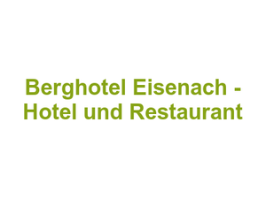 Berghotel Eisenach - Hotel und Restaurant Logo