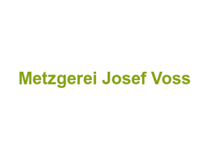 Metzgerei Josef Voss Logo