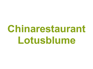 Chinarestaurant Lotusblume Logo