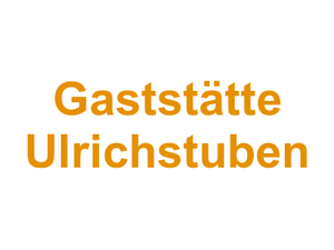 Gaststätte Ulrichstuben Logo
