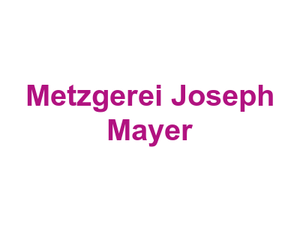 Metzgerei Joseph Mayer Logo