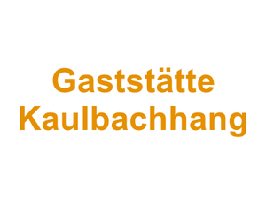 Gaststätte Kaulbachhang Logo