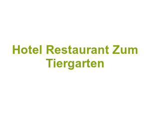 Hotel Restaurant Zum Tiergarten Logo