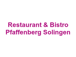 Restaurant & Bistro Pfaffenberg Solingen Logo