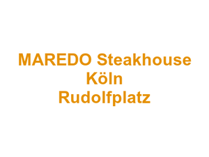MAREDO Steakhouse Köln Rudolfplatz Logo