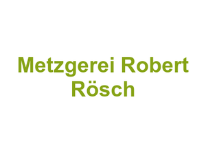 Metzgerei Robert Rösch Logo