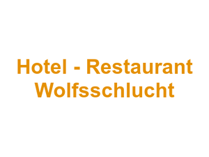 Hotel - Restaurant Wolfsschlucht Logo