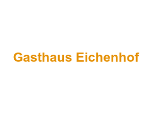 Gasthaus Eichenhof Logo