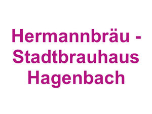Hermannbräu - Stadtbrauhaus Hagenbach Logo