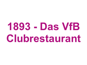 1893 - Das VfB Clubrestaurant Logo