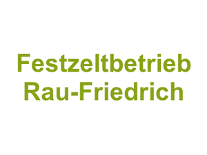 Festzeltbetrieb Rau-Friedrich Logo