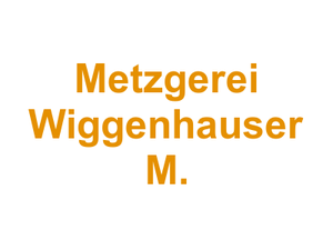 Metzgerei Wiggenhauser M. Logo