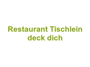 Restaurant Tischlein deck dich Logo