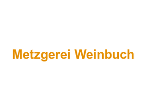 Metzgerei Weinbuch Logo