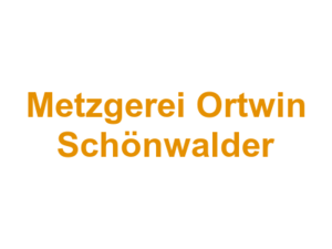 Metzgerei Ortwin Schönwalder Logo