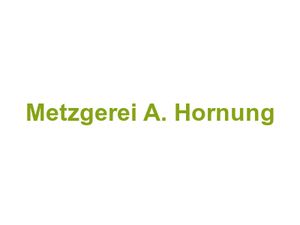 Metzgerei A. Hornung Logo