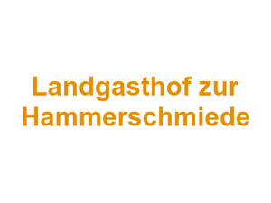 Landgasthof zur Hammerschmiede Logo