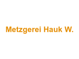 Metzgerei Hauk W. Logo