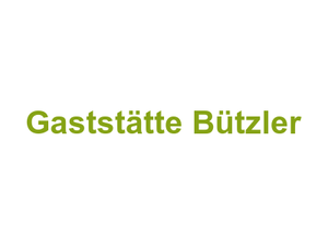Gaststätte Bützler Logo