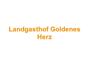 Landgasthof Goldenes Herz Logo