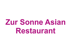 Zur Sonne Asian Restaurant Logo
