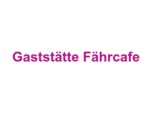 Gaststätte Fährcafe Logo
