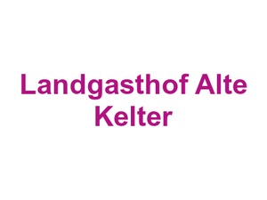 Landgasthof Alte Kelter Logo