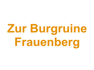 Zur Burgruine Frauenberg Logo