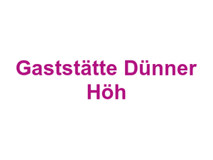 Gaststätte Dünner Höh Logo