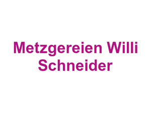 Metzgereien Willi Schneider Logo