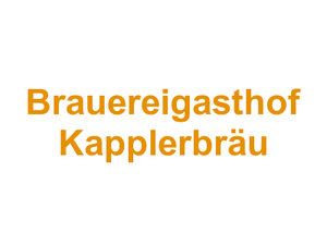 Brauereigasthof Kapplerbräu Logo