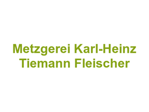 Metzgerei Karl-Heinz Tiemann Fleischer Logo