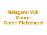 Metzgerei Willi Maurer GmbH Fleischerei Logo