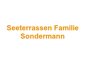 Restaurant Cafe Seeterrassen Familie Sondermann Logo