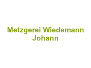 Metzgerei Wiedemann Johann Logo
