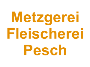 Metzgerei Fleischerei Pesch Logo