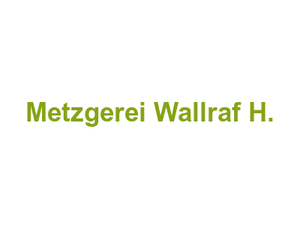 Metzgerei Wallraf H. Logo
