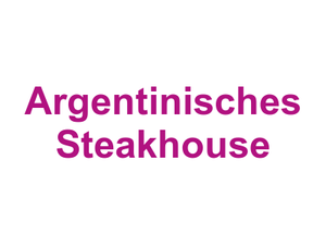 Argentinisches Steakhouse Logo