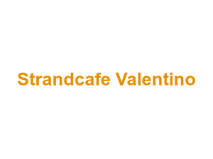 Strandcafe Valentino Logo