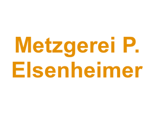 Metzgerei P. Elsenheimer Logo