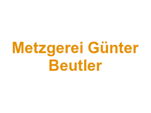 Metzgerei Günter Beutler Logo