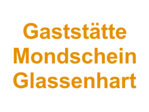 Gaststätte Mondschein Glassenhart Logo