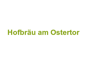 Hofbräu am Ostertor Logo