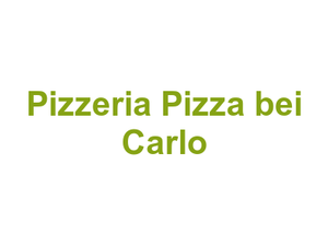 Pizzeria Pizza bei Carlo Logo