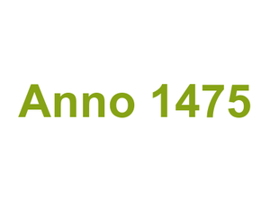 Anno 1475 Logo