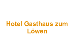 Hotel Gasthaus zum Löwen Logo